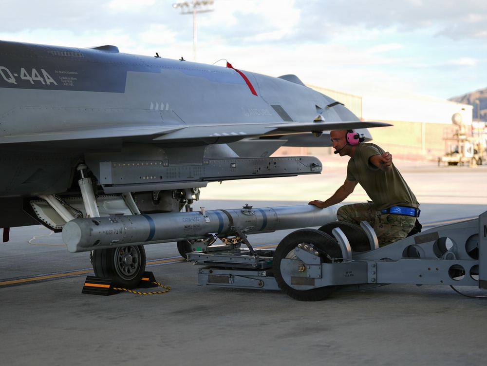 YFQ-44A Fury Conducts Agile Combat Employment Operations at Creech AFB