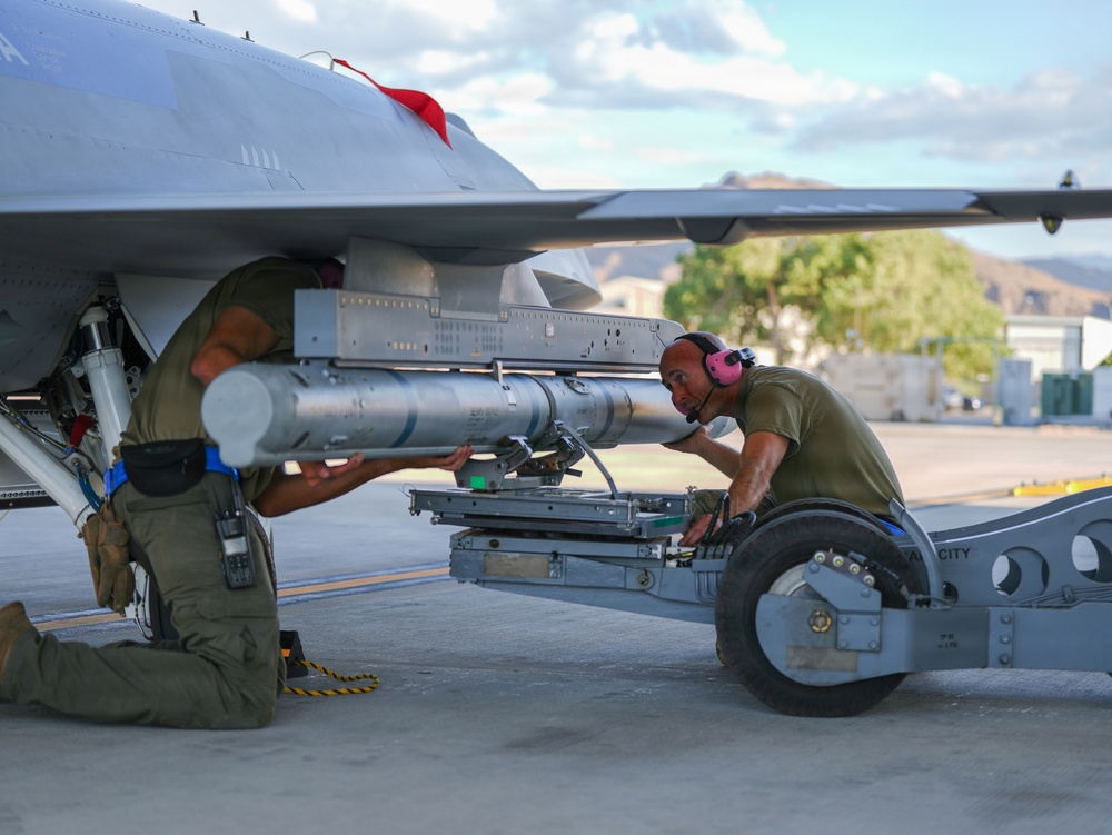 YFQ-44A Fury Conducts Agile Combat Employment Operations at Creech AFB