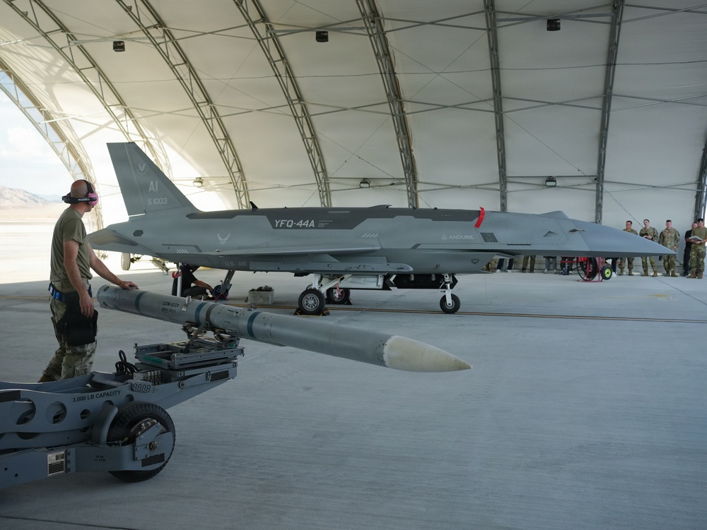 YFQ-44A Fury Conducts Agile Combat Employment Operations at Creech AFB