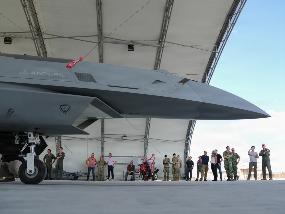 YFQ-44A Fury Conducts Agile Combat Employment Operations at Creech AFB