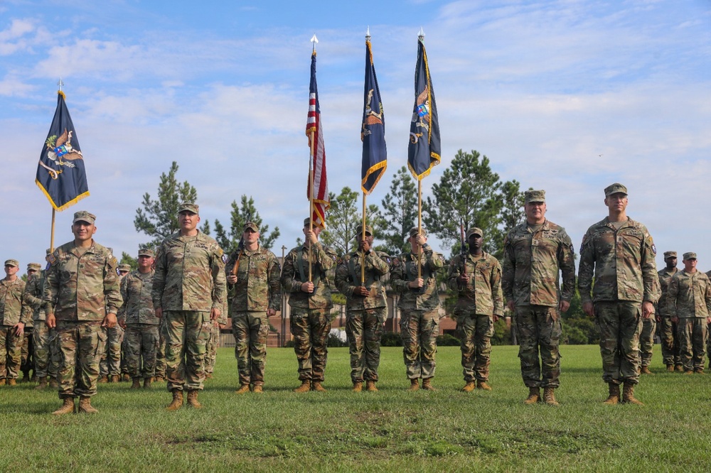 551st Infantry Regiment Redesignated in Dual Ceremonies
