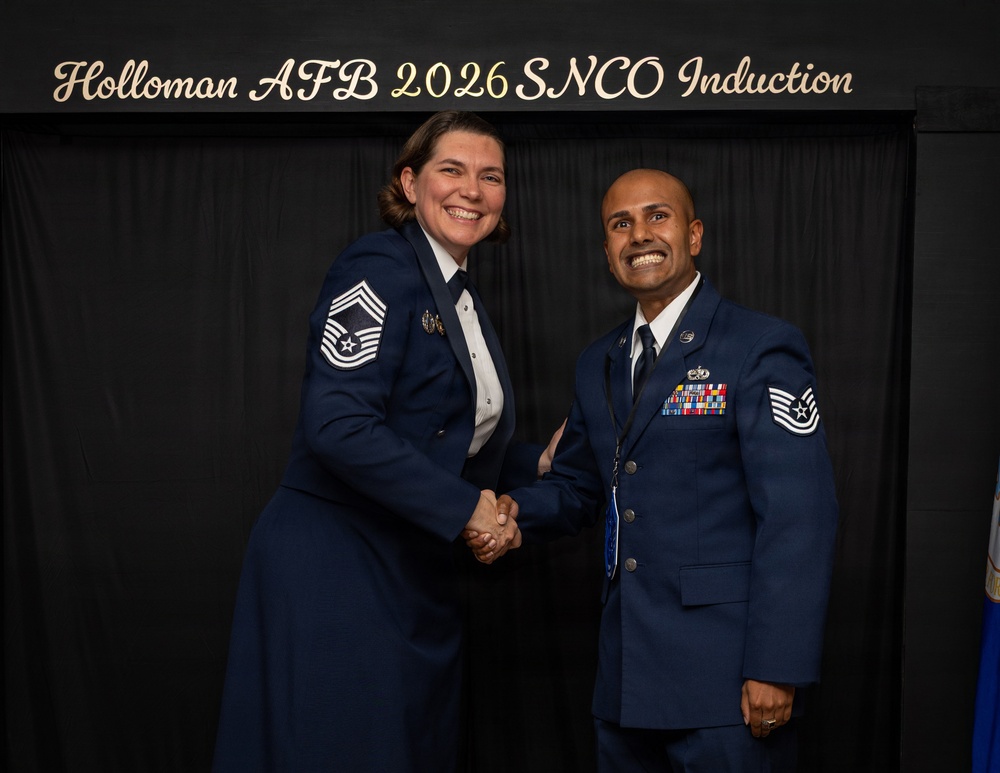 2026 Holloman SNCO medallion ceremony