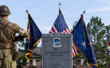 551st Infantry Regiment Redesignates in Dual Ceremonies