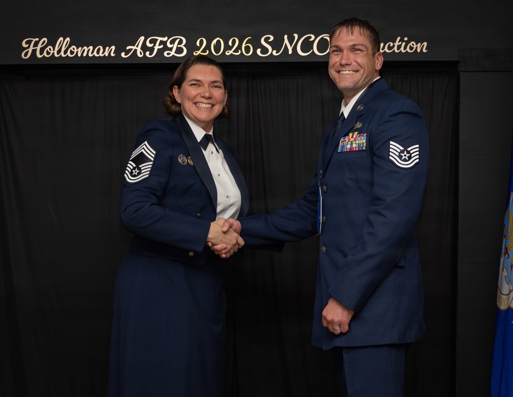2026 Holloman SNCO medallion ceremony