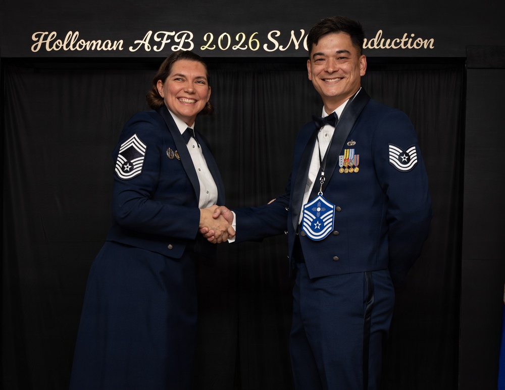 2026 Holloman SNCO medallion ceremony
