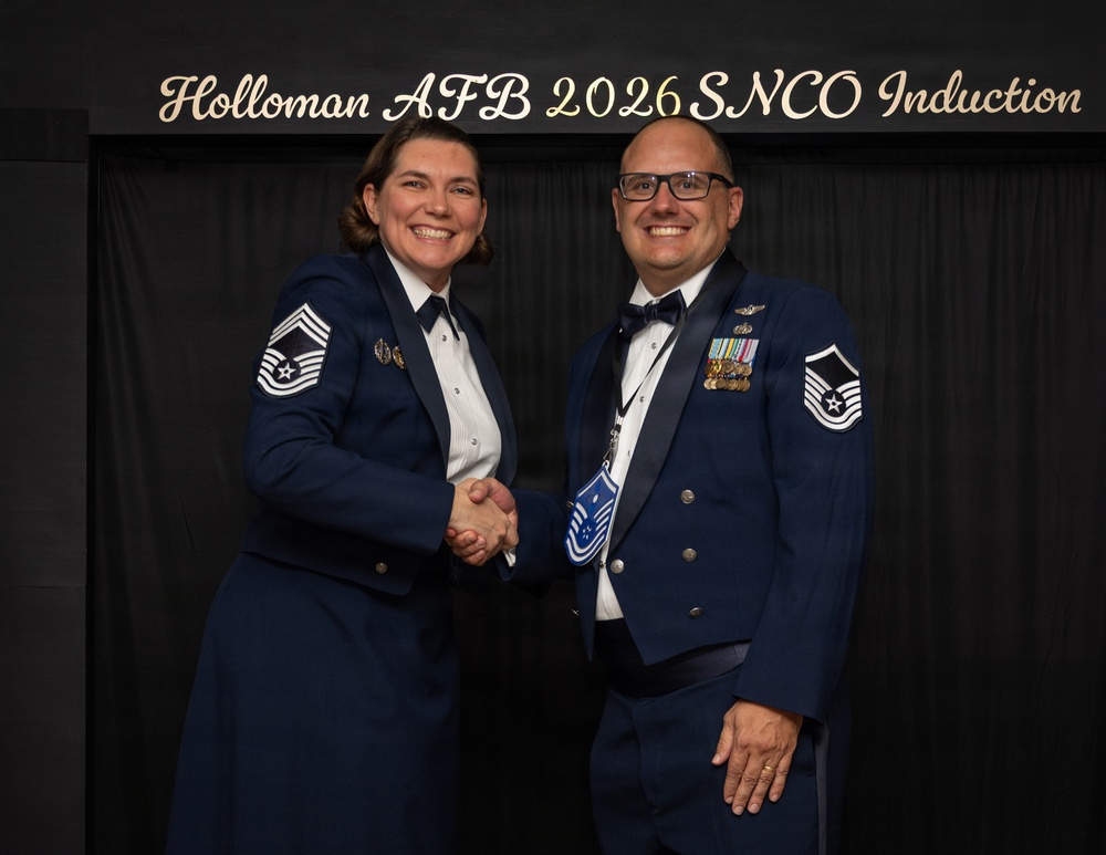 2026 Holloman SNCO medallion ceremony