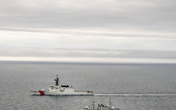 Royal Canadian Navy, U.S. Coast Guard Conduct Second Combined Arctic Sail in Bering Sea