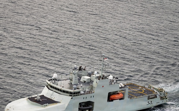 Royal Canadian Navy, U.S. Coast Guard Conduct Second Combined Arctic Sail in Bering Sea