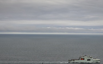 Royal Canadian Navy, U.S. Coast Guard Conduct Second Combined Arctic Sail in Bering Sea
