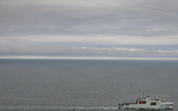 Royal Canadian Navy, U.S. Coast Guard Conduct Second Combined Arctic Sail in Bering Sea