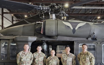 USACE ROTC interns tour Army Aviation Support Facility in Tulsa