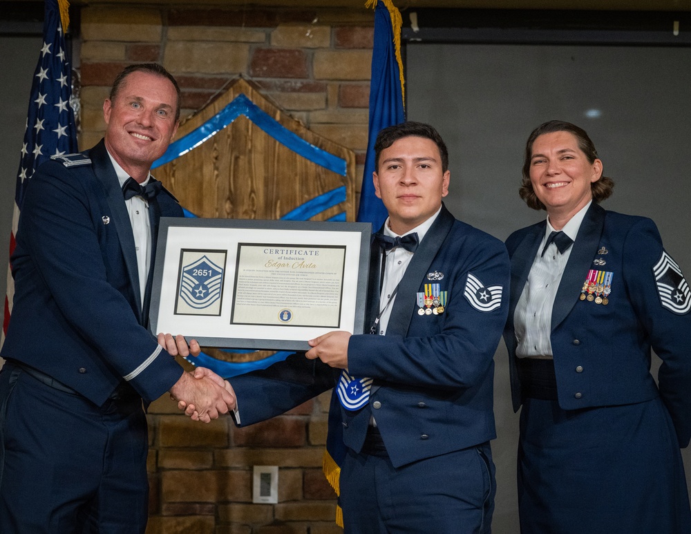 2026 Holloman SNCO Induction ceremony