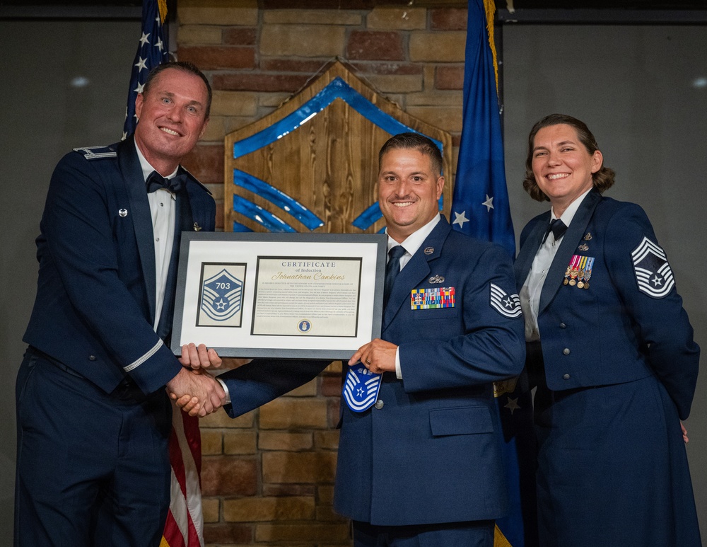 2026 Holloman SNCO Induction ceremony