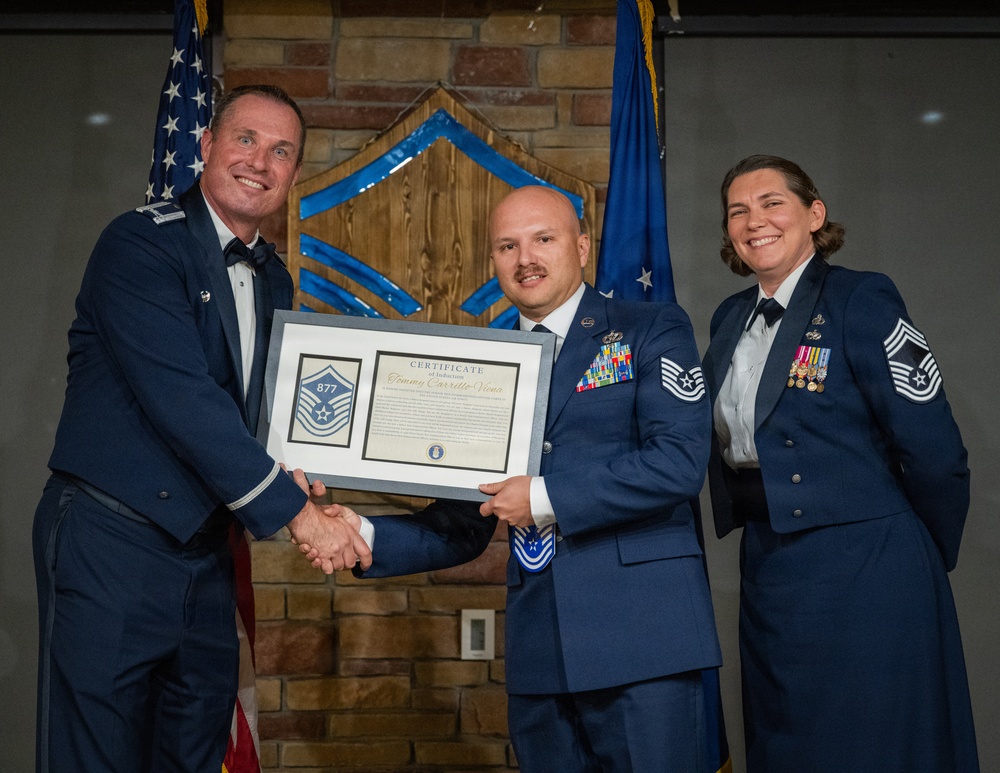2026 Holloman SNCO Induction ceremony