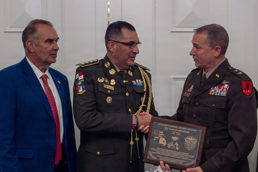 Missouri National Guard and Panama celebrate 30 year partnership