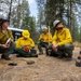 U.S. Army Soldiers from 7th Infantry Division activated as wildland firefighters on the Modrite Fire