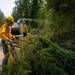 U.S. Army Soldiers from 7th Infantry Division activated as wildland firefighters on the Modrite Fire