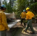 U.S. Army Soldiers from 7th Infantry Division activated as wildland firefighters on the Modrite Fire