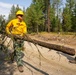 U.S. Army Soldiers from 7th Infantry Division activated as wildland firefighters on the Modrite Fire