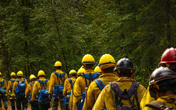 Day 4 Wildlands Fire Suppression Operations Military Task Force Charlie