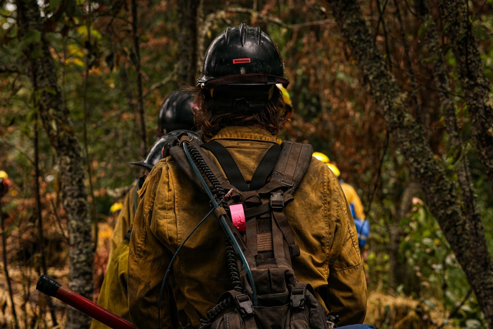 Day 4 Wildlands Fire Suppression Operations Military Task Force Charlie