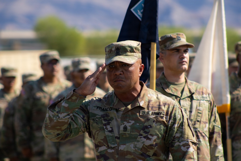 Nevada National Guard Conducts State Change of Responsibility
