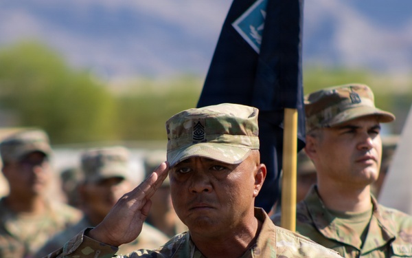Nevada National Guard Conducts State Change of Responsibility