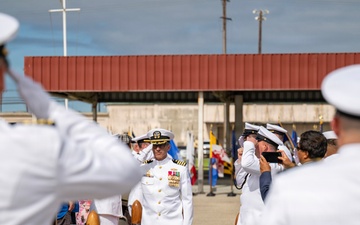 NCG 1 Holds Change of Command