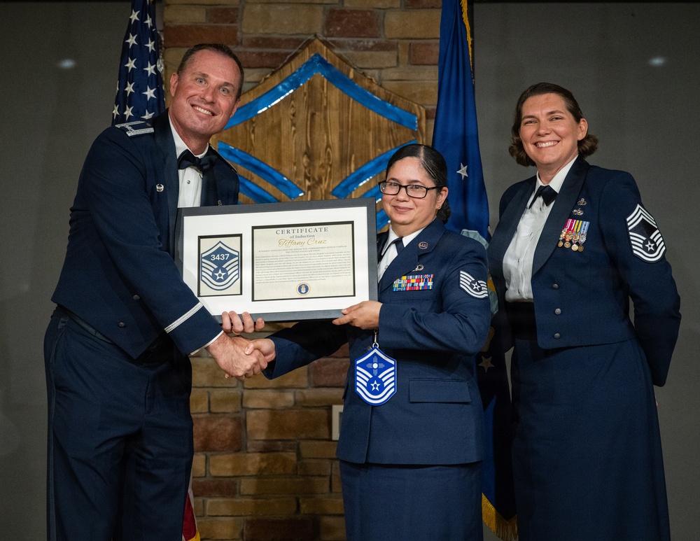 2026 Holloman SNCO Induction ceremony