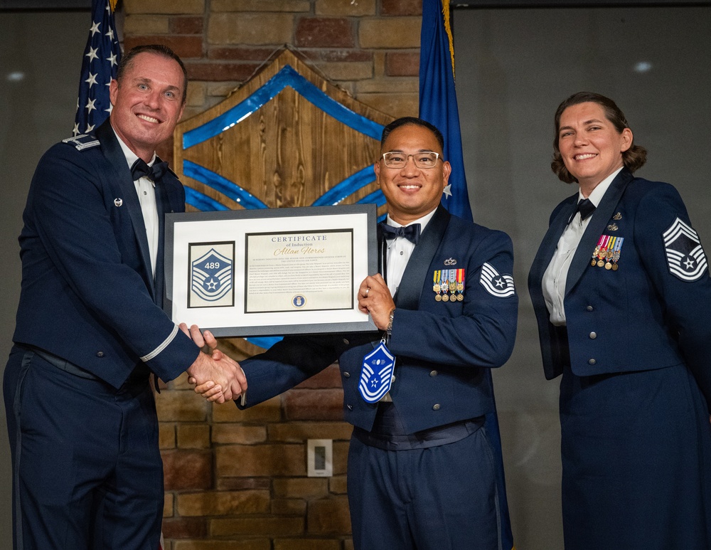 2026 Holloman SNCO Induction ceremony