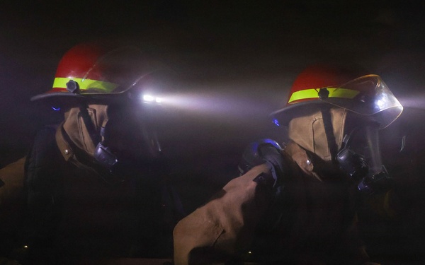 8010 Firefighting Drill, USS Bataan