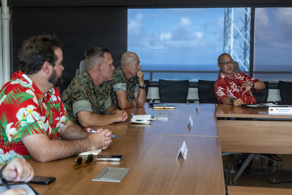 SAC-M Staff Delegates Visit MCBH Facilities