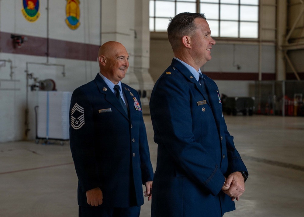 Honoring 30 years of service: CMSgt Dombroski bids farewell