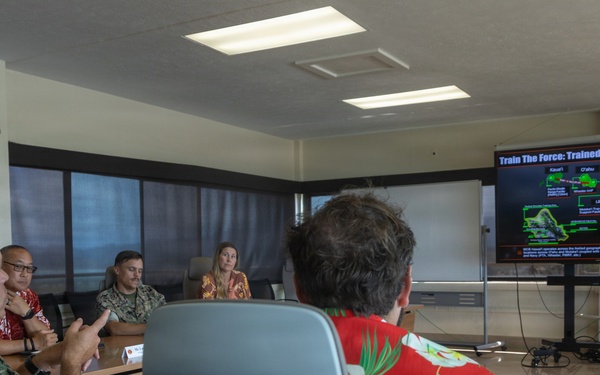 SAC-M Staff Delegates Visit MCBH Facilities