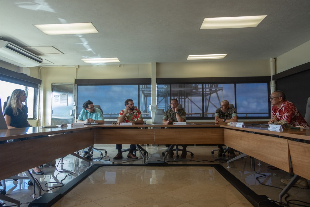SAC-M Staff Delegates Visit MCBH Facilities