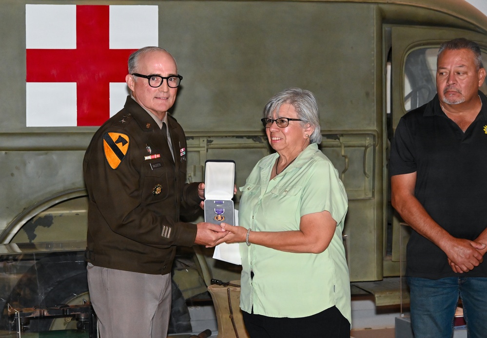 Posthumous Purple Heart Awarded to Korean War Army Veteran