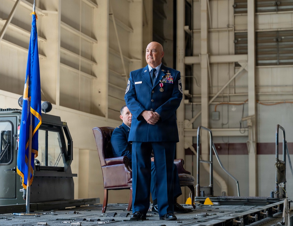 Honoring 30 years of service: CMSgt Dombroski bids farewell