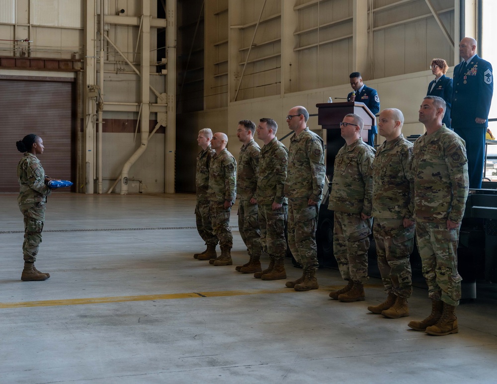 Honoring 30 years of service: CMSgt Dombroski bids farewell