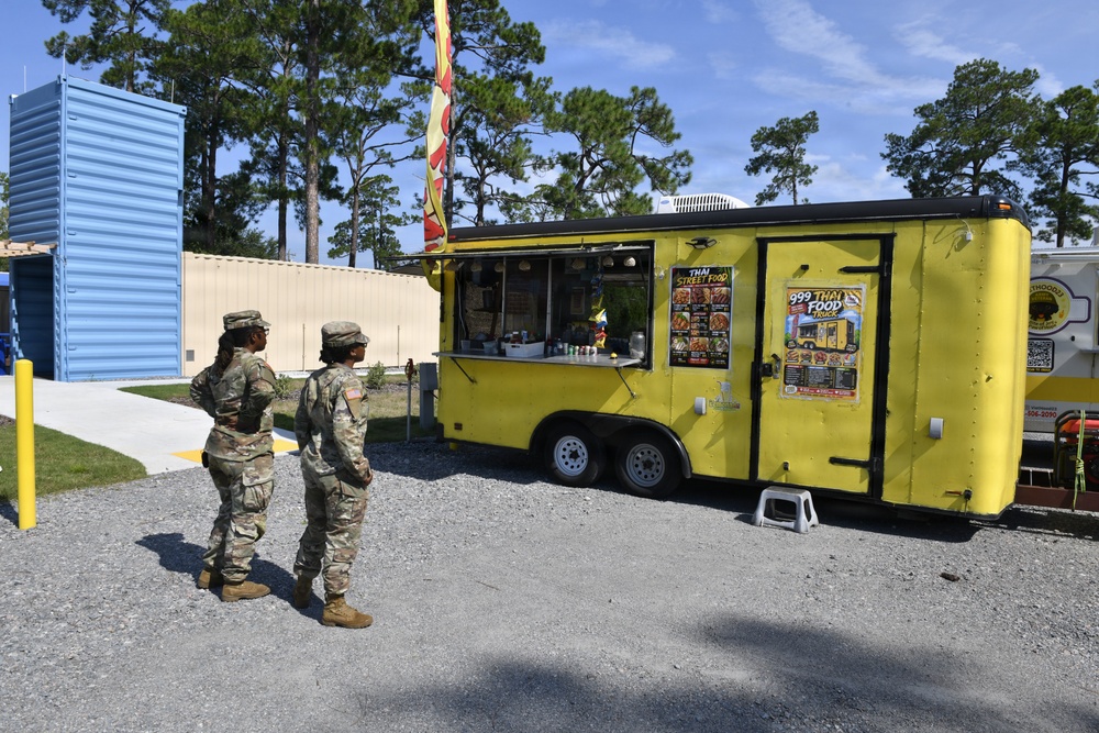Fort Stewart unveils new food truck plaza