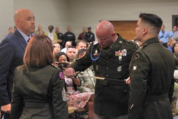 Fort Buchanan Honors Tradition, Welcomes New Senior Enlisted Leader During Change of Responsibility Ceremony