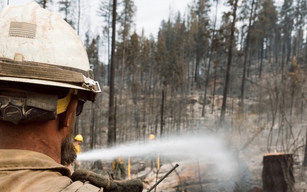 JBLM Soldiers support wildland fire suppression in Inchelium, WA