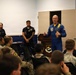 US Navy Blue Angels Sailors speak to Oregon Civil Air Patrol