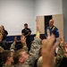 US Navy Blue Angels Sailors speak to Oregon Civil Air Patrol