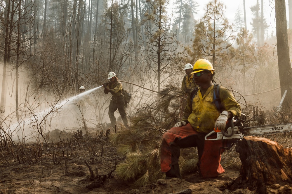 JBLM Soldiers support wildland fire suppression in Inchelium, WA