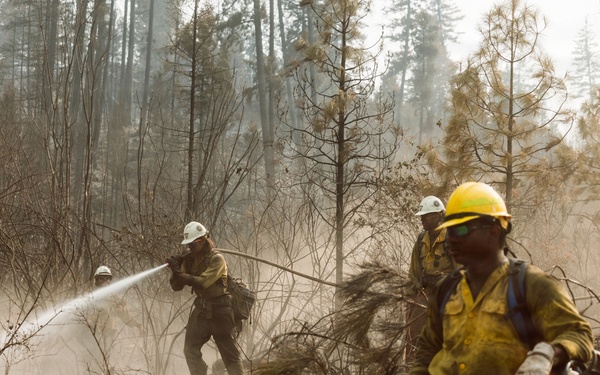 JBLM Soldiers support wildland fire suppression in Inchelium, WA