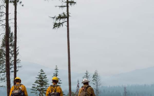 JBLM Soldiers support wildland fire suppression in Inchelium, WA