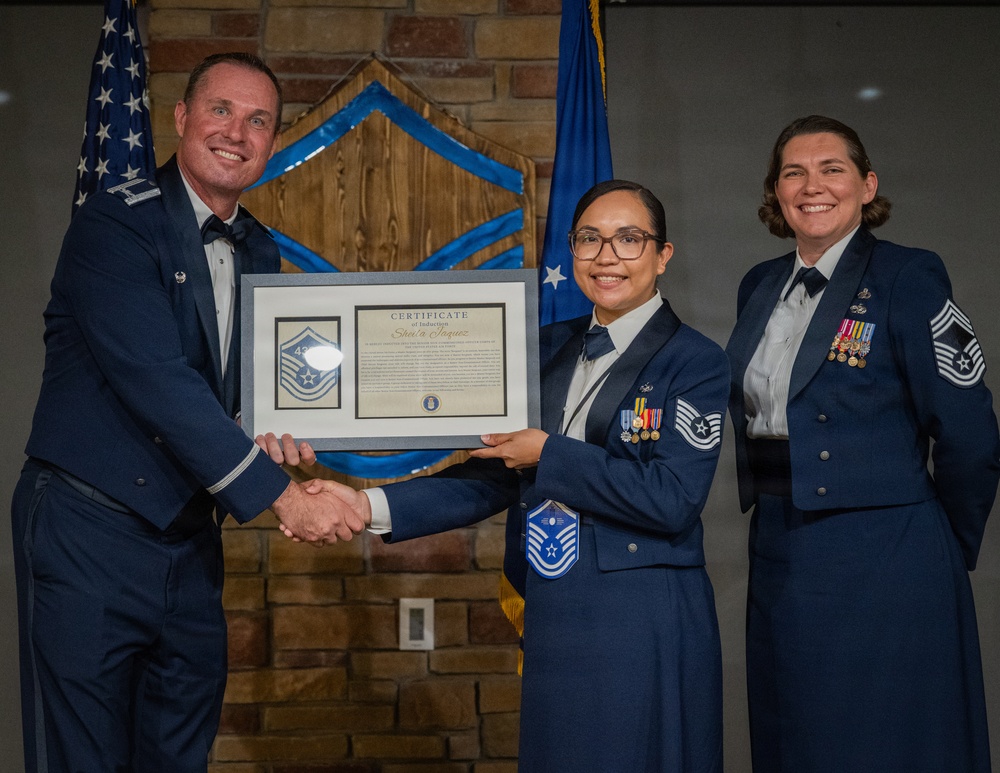 2026 Holloman SNCO Induction ceremony