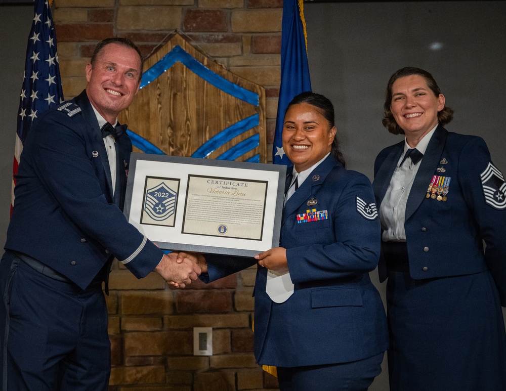 2026 Holloman SNCO Induction ceremony
