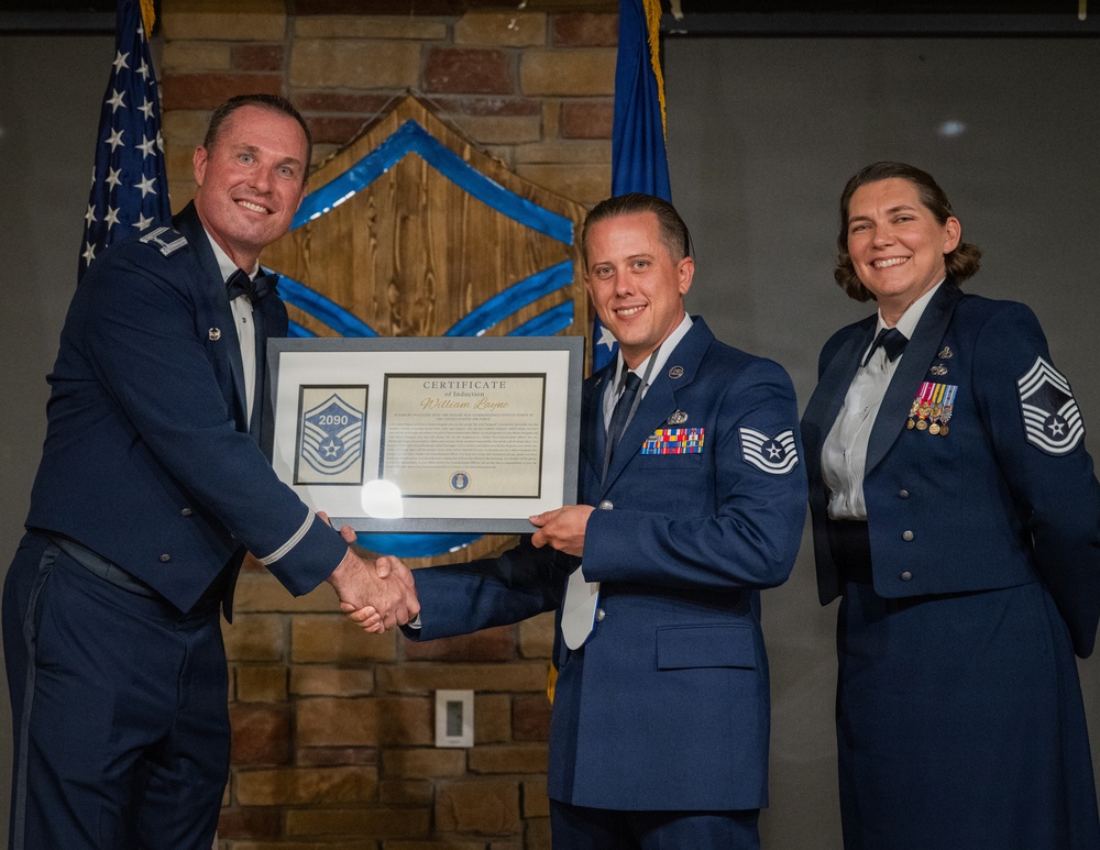 2026 Holloman SNCO Induction ceremony