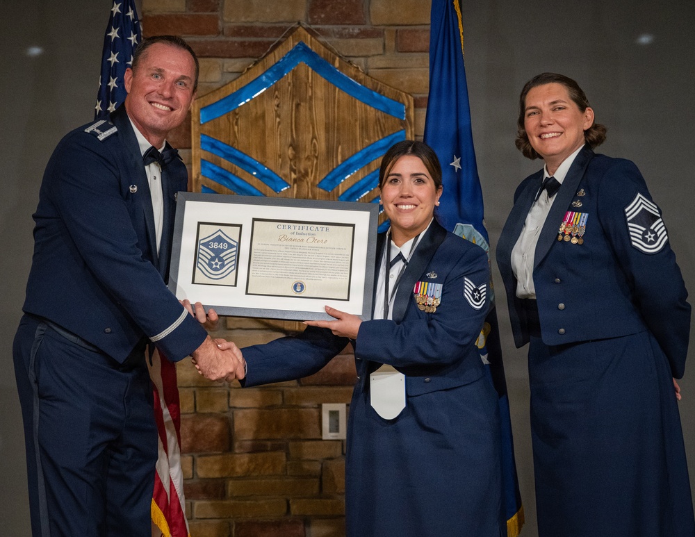 2026 Holloman SNCO Induction ceremony